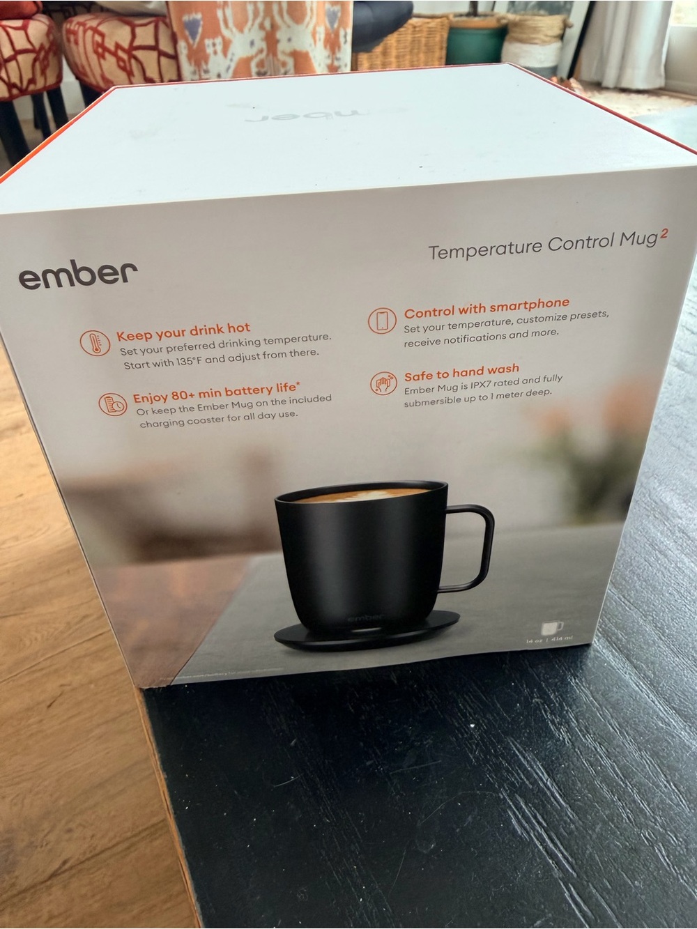Ember Temperature Control Smart Mug 2 – Black - Picture 3 of 6